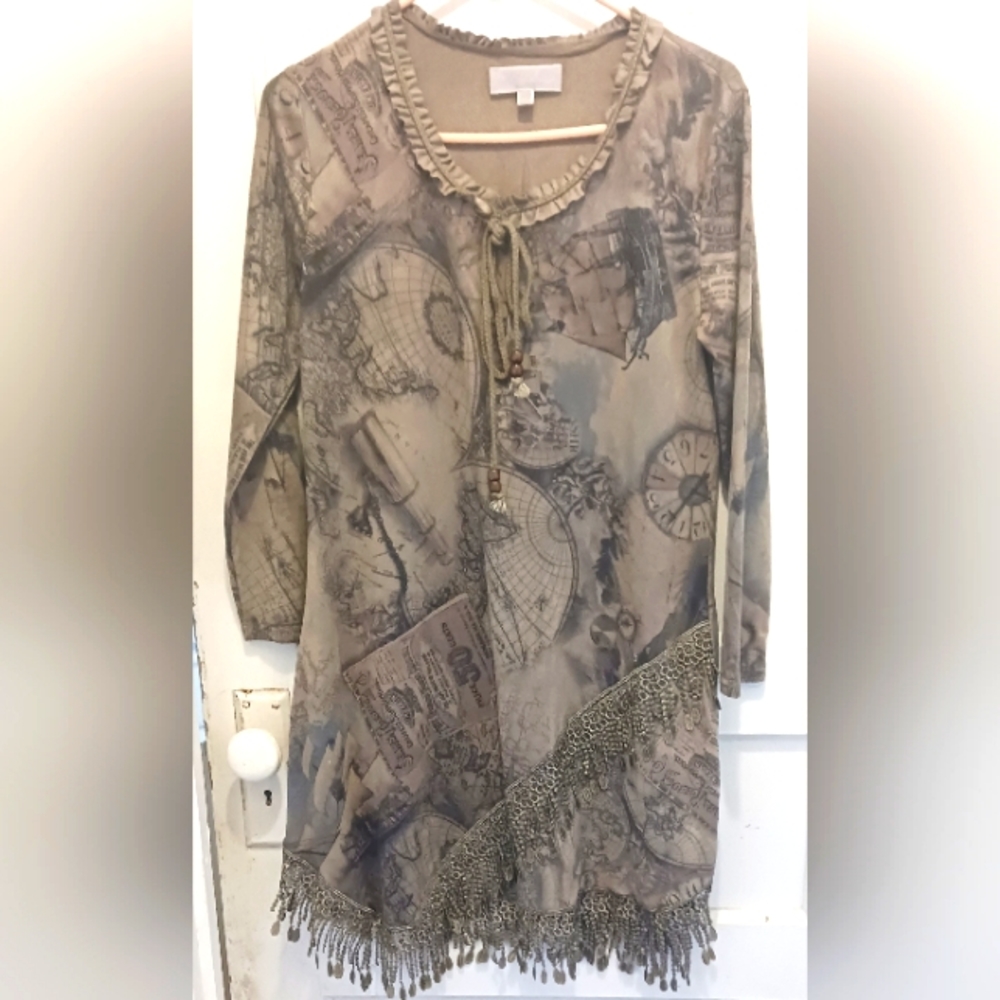 Pretty Angel Around the World Dress